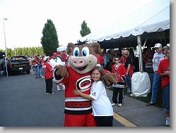 Stormy [the Ice-Hog] and Ciara.