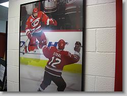 Stanley Cup game-clinching goal (Williams and Staal)