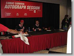 Caniac Carnival, autograph signing