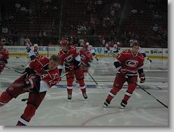 Player warmups