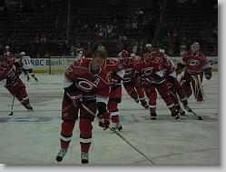 Player warmups