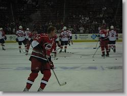 Player warmups