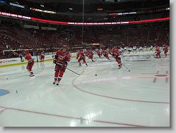 Player warmups