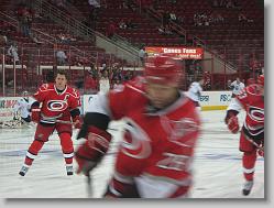Player warmups