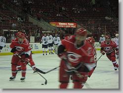 Player warmups