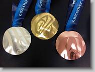 2010 Olympic Hockey medals
Tim Gleason (Silver), Eric Stall (Gold) and 
Joni Pitkanen/Tuomo Ruutu (Bronze )