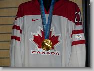 Eric Staal's Olympic Gold medal (Canada)