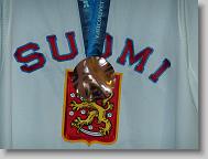 Pitkanen's bronze medal