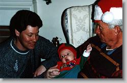 Dad, Granddad - and Joshua