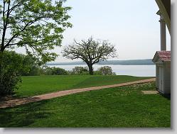 Mt. Vernon overlooking the Potomac.