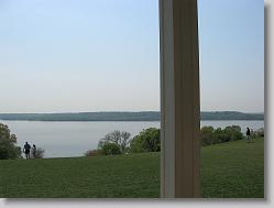 Mt. Vernon overlooking the Potomac.