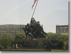 Marine Corps Memorial (Iwo-Jima)
http://www.nps.gov/archive/gwmp/usmc.htm