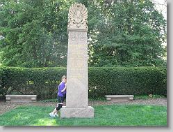 Ciara and President William Howard Taft Monument.