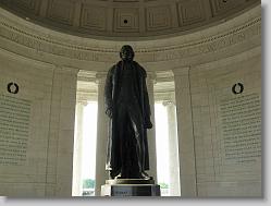 Thomas Jefferson.  Jefferson Memorial.
