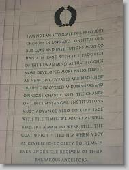 Jefferson Memorial.