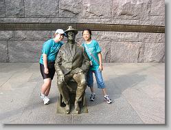 Franklin Delano Roosevelt Memorial.