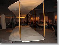 Wright Brothers plane.  Air and Space Museum.