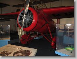 Amelia Earhart's plane, Air and Space Museum.