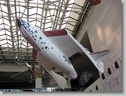 Spaceship One.  Air and Space Museum.