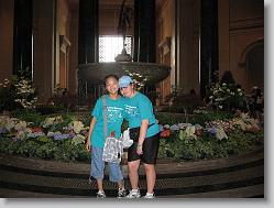 Eun-Ji and Ciara at the National Gallery of Art.