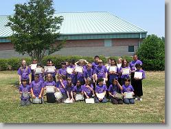 Ciara's 5th grade class at Davis Drive Elementary, Cary, NC - June, 2008