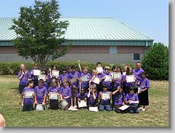Ciara's 5th grade class at Davis Drive Elementary, Cary, NC - June, 2008
Mr. Lomardo, teacher