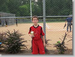 Sportsmanship Award - July, 2006