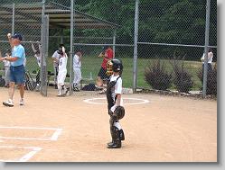 Joshua in as catcher.