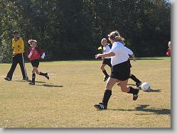 Getting ready to score!