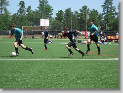 Joshua chasing him down.