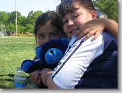 Callei, Ciara and Ted E. Courage...