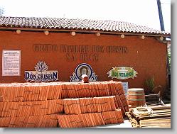 Don Crispon tequila factory.