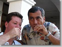 Glenn and Victor. [Welcome to Mexico!]