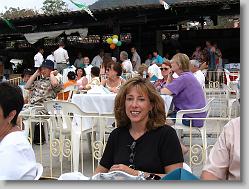Aliza at the Fiesta.