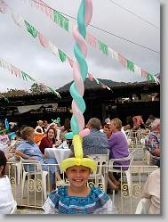 Again with the hat.