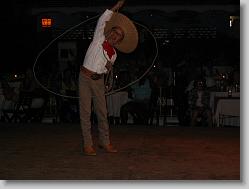 Charros - rope wrangling.