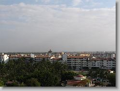 Looking inland torward the marina.