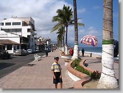 Joshua on the boardwalk.