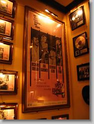Night of the Iguana poster at the Hard Rock cafe.