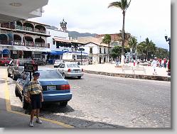 Joshua downtown.