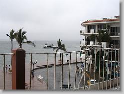 View from 3rd floor restaurant downtown.
