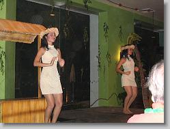 Hawaiian dancers.