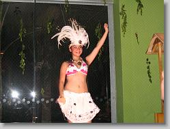 Hawaiian dancer.