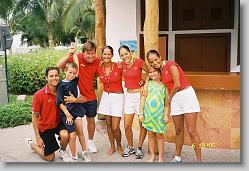 Hector, Joshua, Hugo, Maru, Monica, Ciara and Denise.