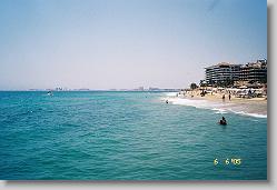 Downtown beach.