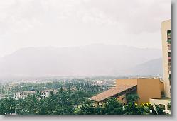 Mountains.
