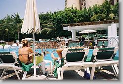 Water aerobics.