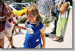 Ciara and Iguana.
