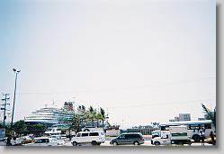Cruise ship.