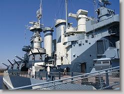 USS North Carolina battleship.